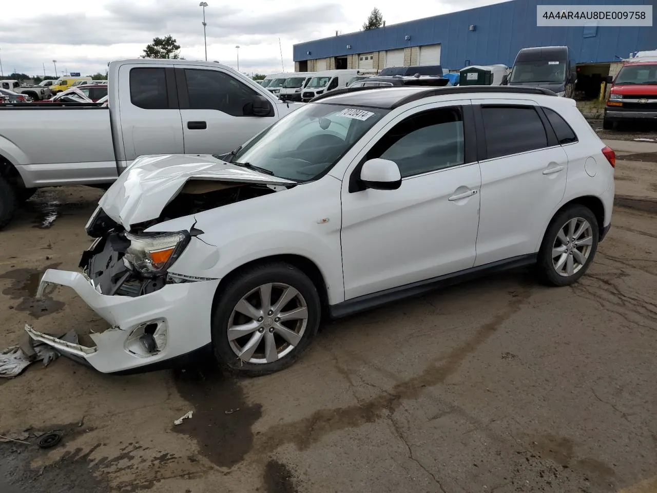 4A4AR4AU8DE009758 2013 Mitsubishi Outlander Sport Se