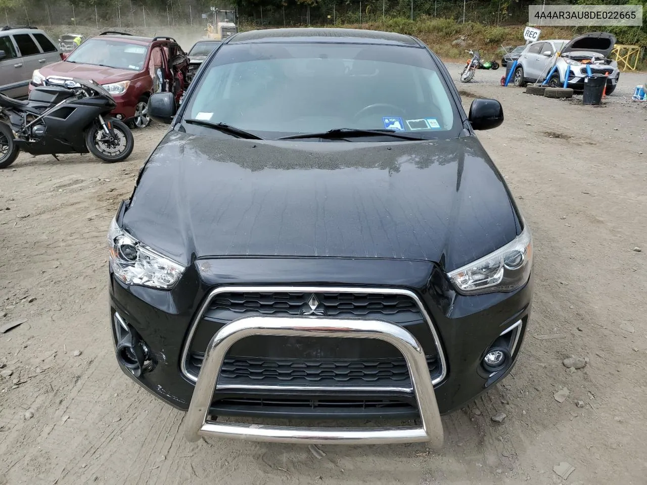 2013 Mitsubishi Outlander Sport Es VIN: 4A4AR3AU8DE022665 Lot: 72334094