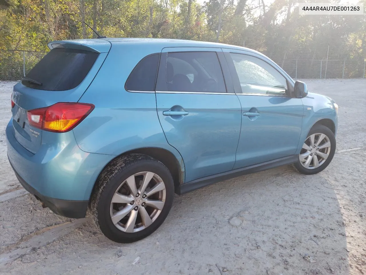 2013 Mitsubishi Outlander Sport Se VIN: 4A4AR4AU7DE001263 Lot: 72408014