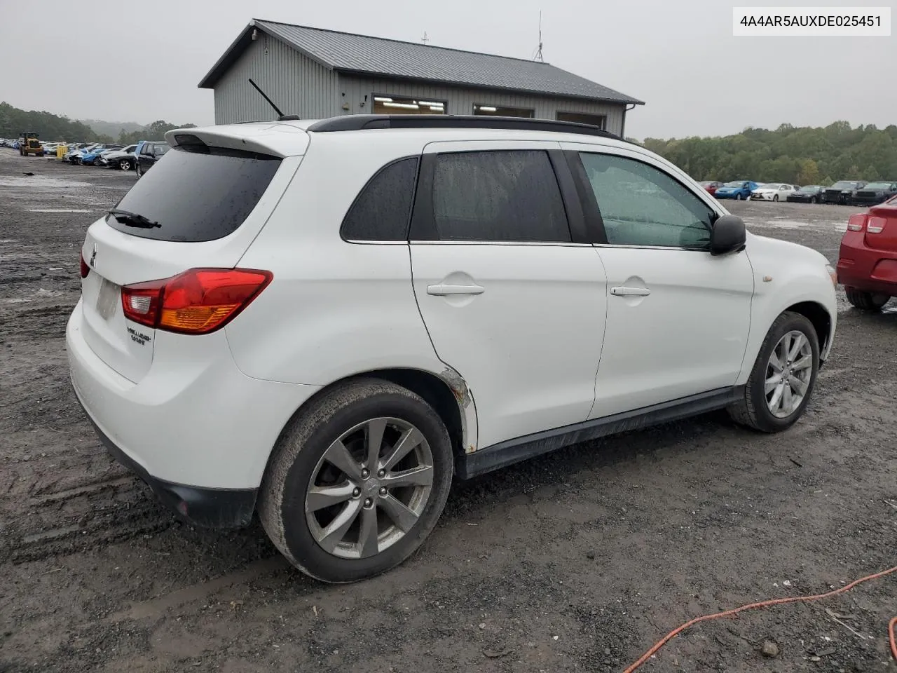 2013 Mitsubishi Outlander Sport Le VIN: 4A4AR5AUXDE025451 Lot: 72727104