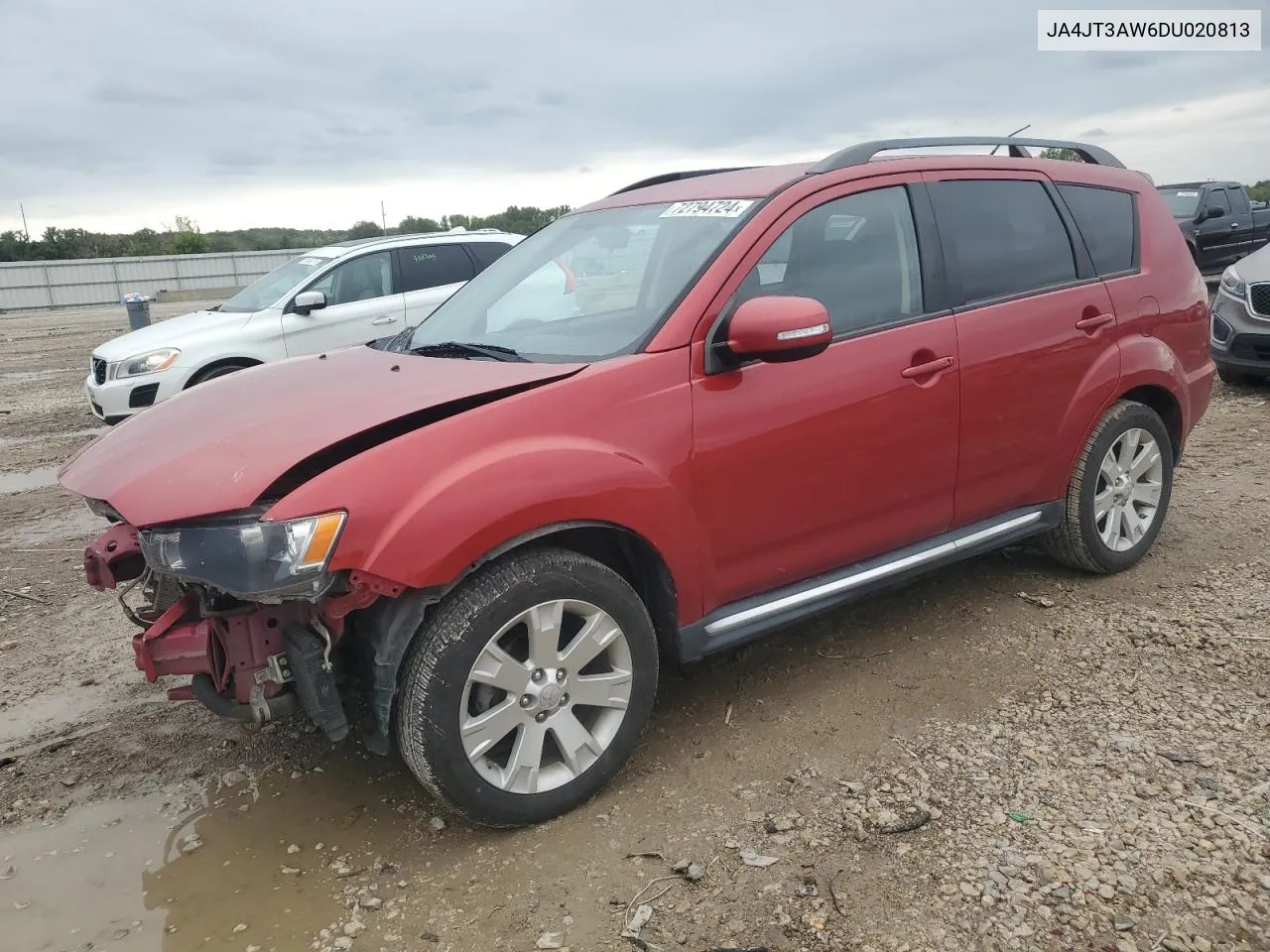 2013 Mitsubishi Outlander Se VIN: JA4JT3AW6DU020813 Lot: 72794724