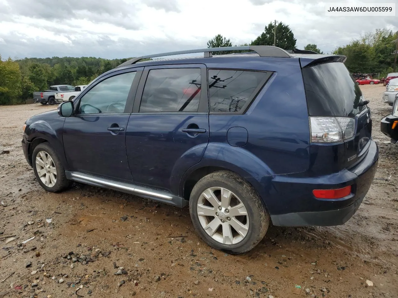 2013 Mitsubishi Outlander Se VIN: JA4AS3AW6DU005599 Lot: 73462424