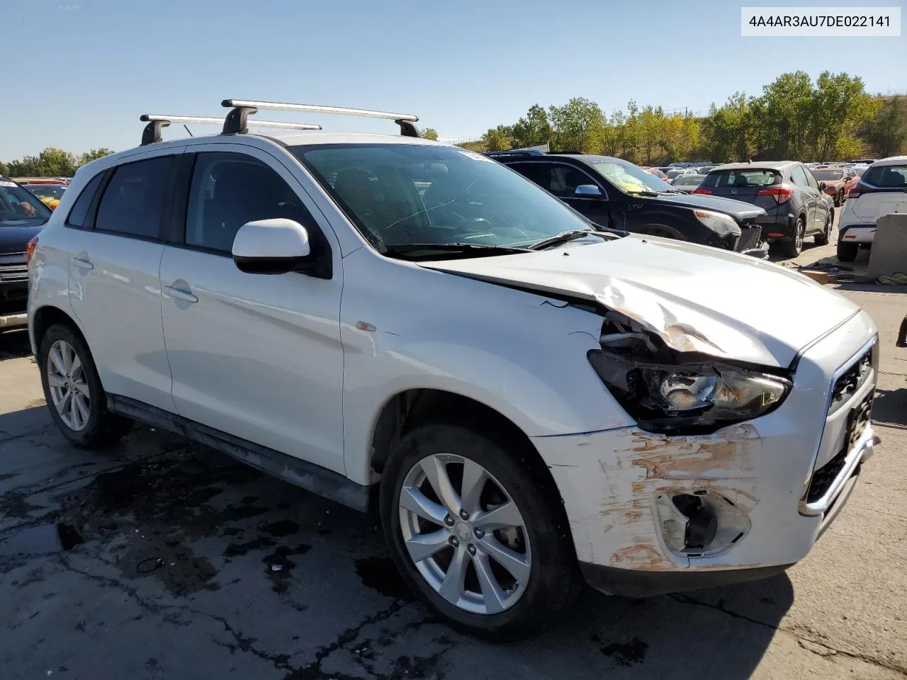 2013 Mitsubishi Outlander Sport Es VIN: 4A4AR3AU7DE022141 Lot: 73540424