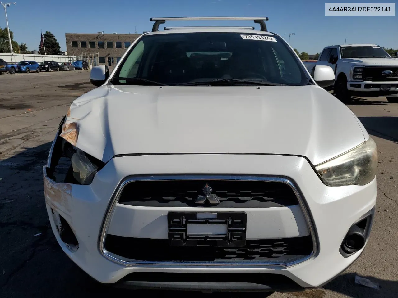 4A4AR3AU7DE022141 2013 Mitsubishi Outlander Sport Es