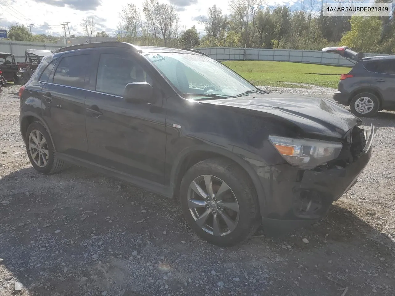 2013 Mitsubishi Outlander Sport Le VIN: 4A4AR5AU8DE021849 Lot: 73937134