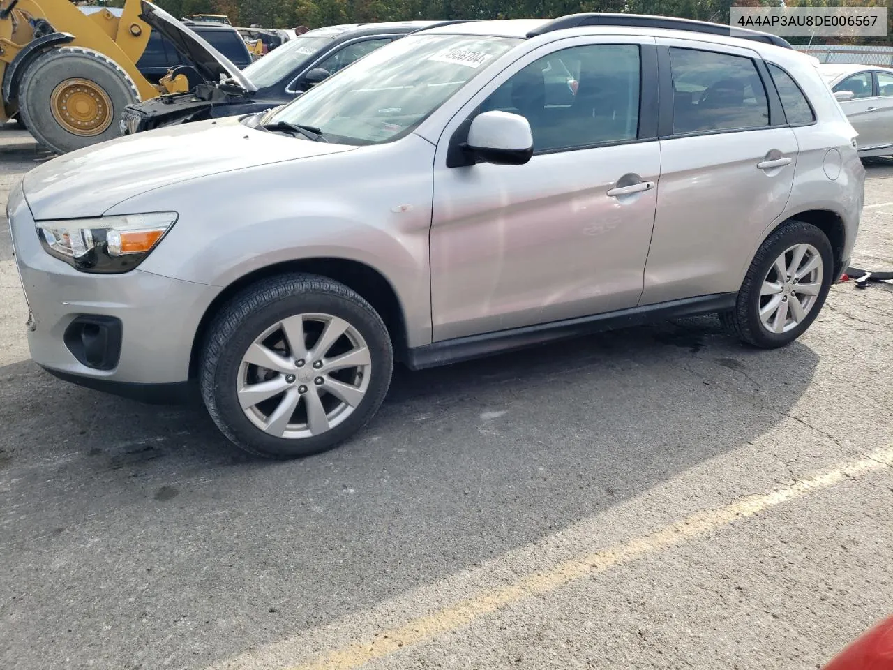 2013 Mitsubishi Outlander Sport Es VIN: 4A4AP3AU8DE006567 Lot: 74958704