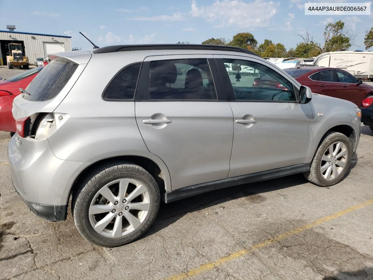 2013 Mitsubishi Outlander Sport Es VIN: 4A4AP3AU8DE006567 Lot: 74958704