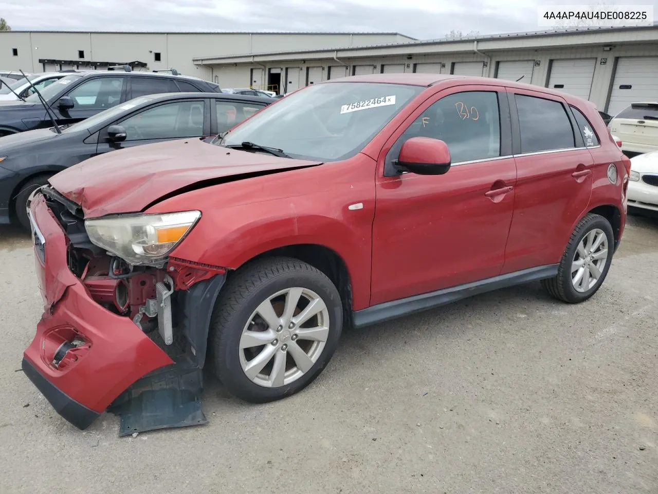 2013 Mitsubishi Outlander Sport Se VIN: 4A4AP4AU4DE008225 Lot: 75822464