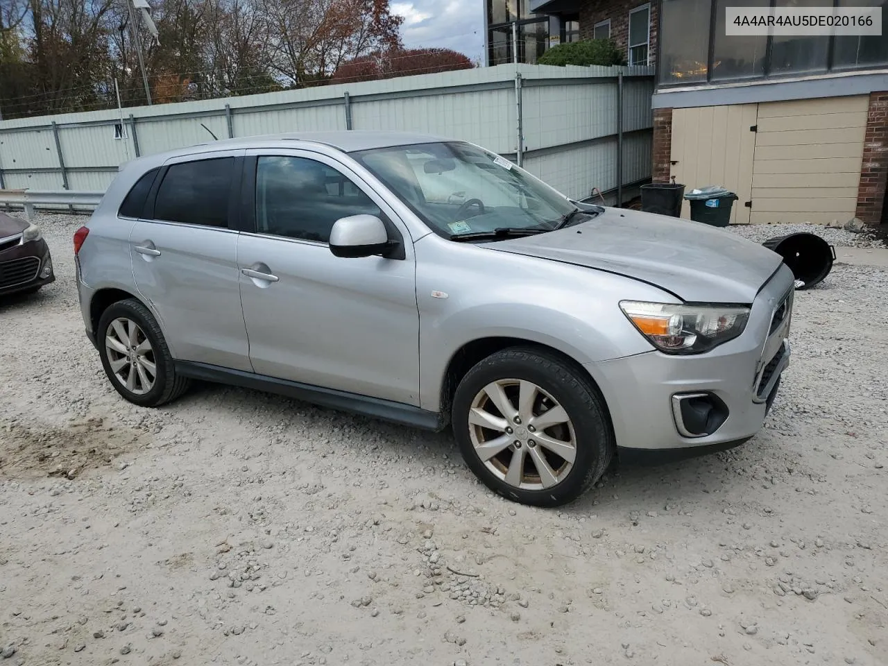 2013 Mitsubishi Outlander Sport Se VIN: 4A4AR4AU5DE020166 Lot: 76178794