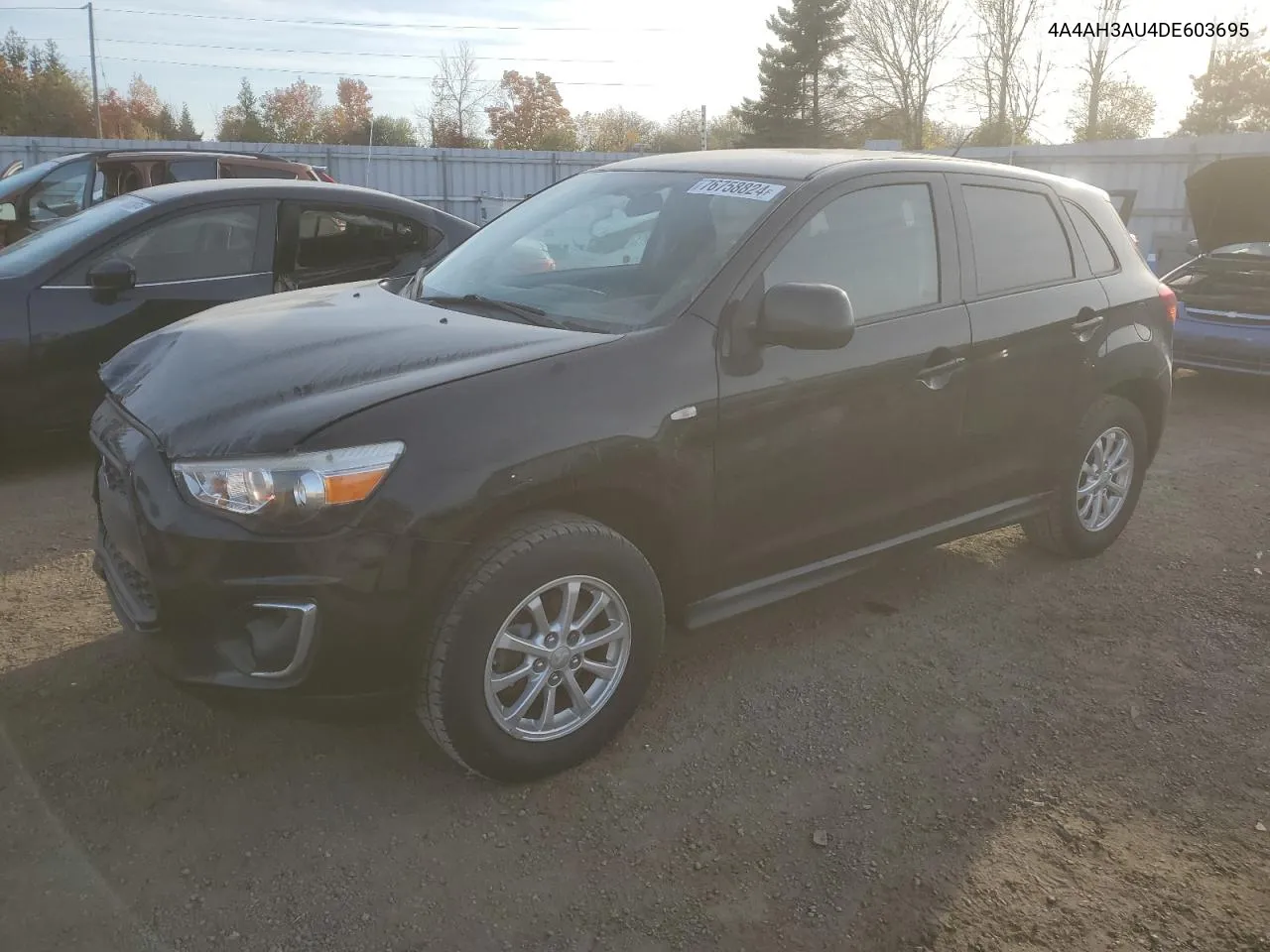 2013 Mitsubishi Rvr Se VIN: 4A4AH3AU4DE603695 Lot: 76758824