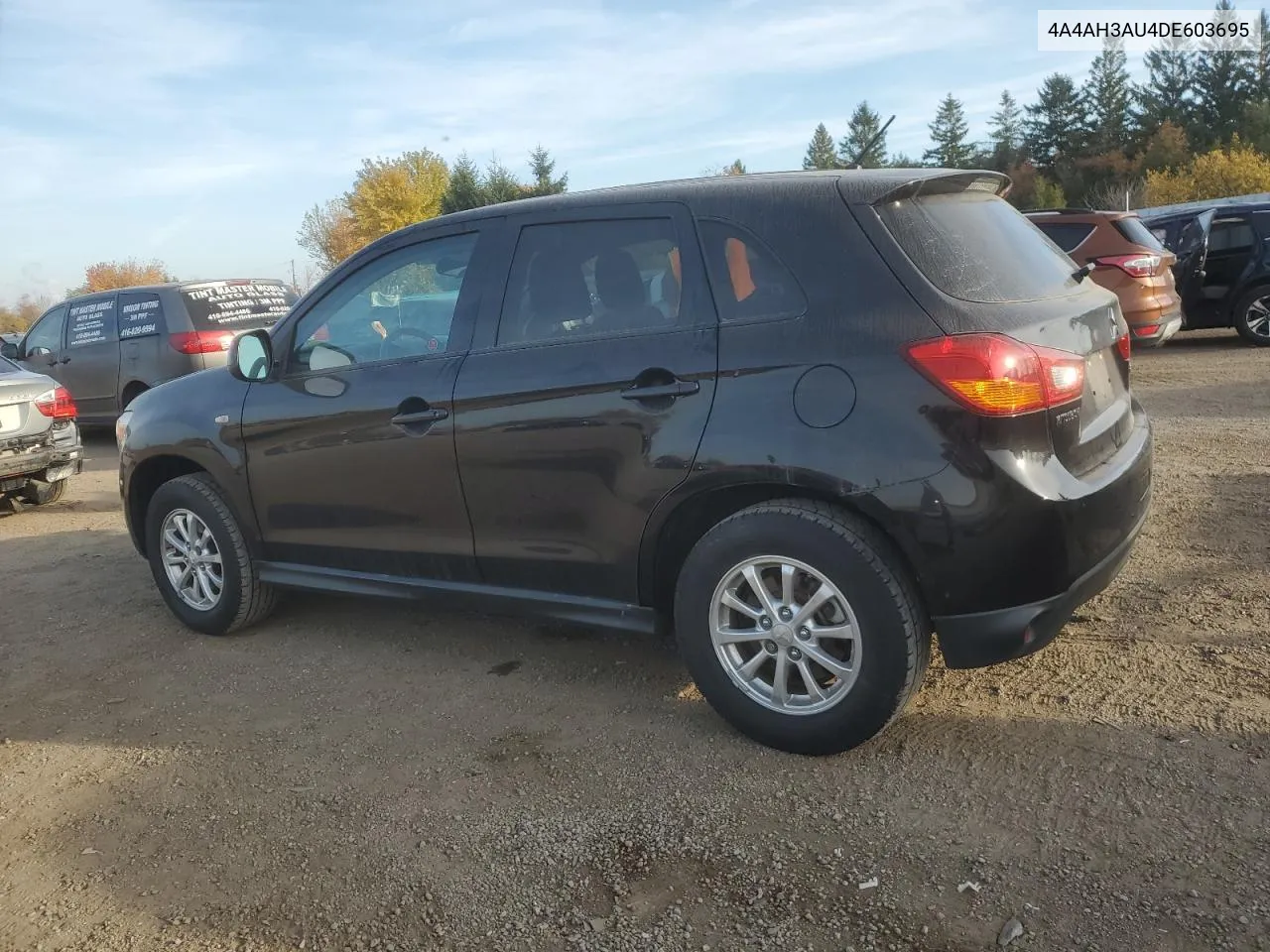 2013 Mitsubishi Rvr Se VIN: 4A4AH3AU4DE603695 Lot: 76758824