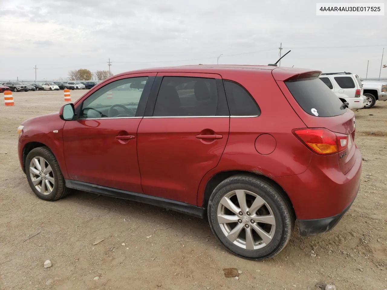 2013 Mitsubishi Outlander Sport Se VIN: 4A4AR4AU3DE017525 Lot: 78273254