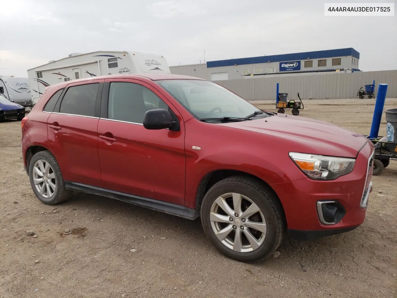 2013 Mitsubishi Outlander Sport Se VIN: 4A4AR4AU3DE017525 Lot: 78273254