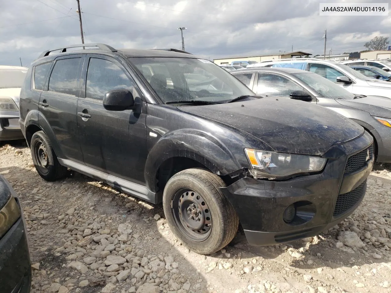 2013 Mitsubishi Outlander Es VIN: JA4AS2AW4DU014196 Lot: 78419564