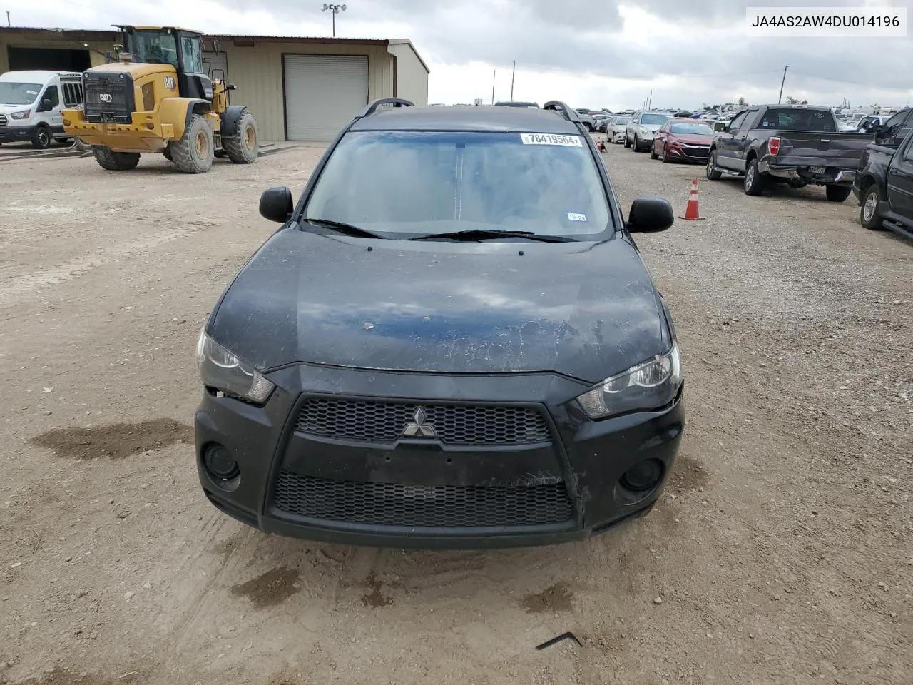 2013 Mitsubishi Outlander Es VIN: JA4AS2AW4DU014196 Lot: 78419564