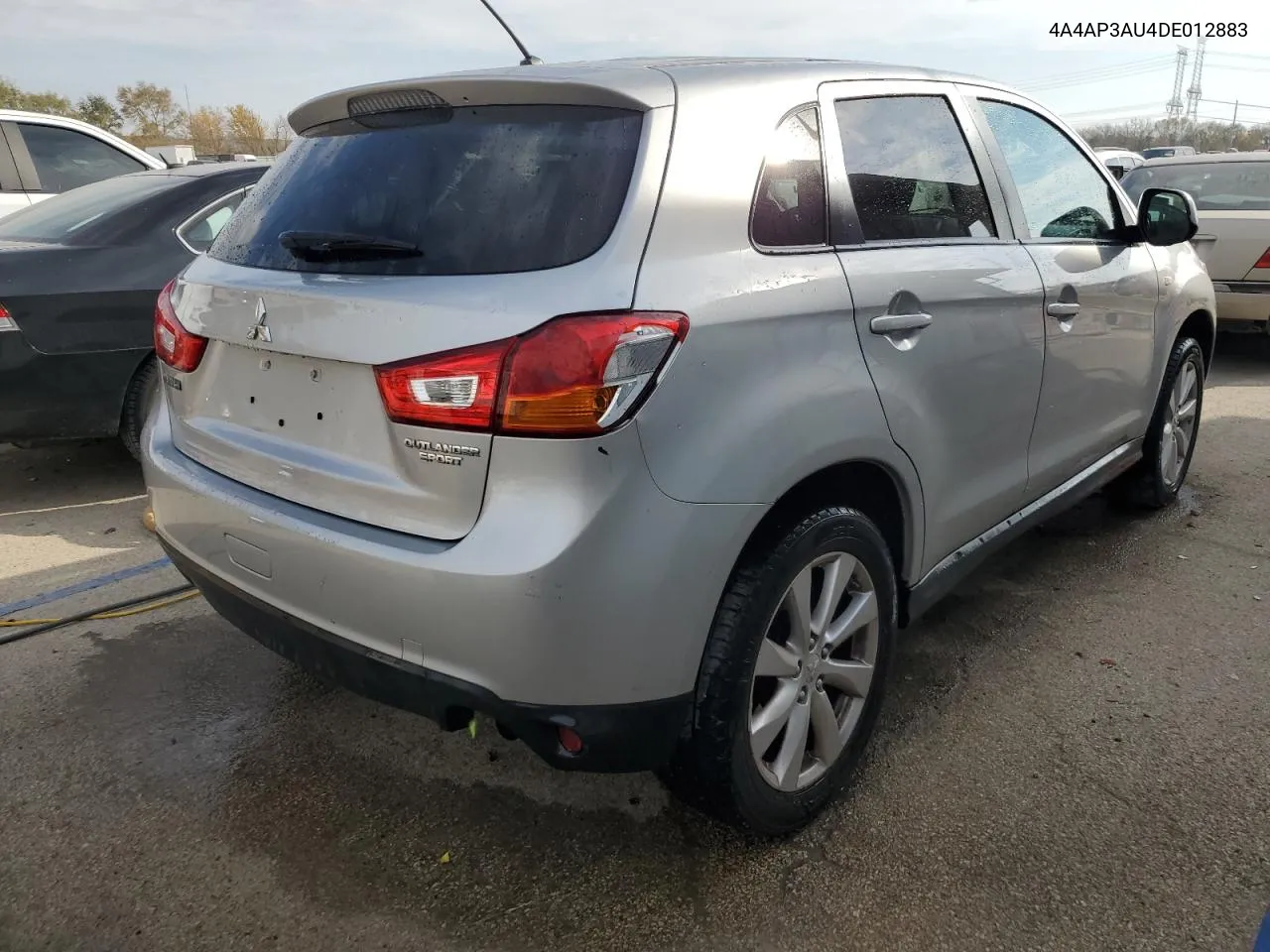 2013 Mitsubishi Outlander Sport Es VIN: 4A4AP3AU4DE012883 Lot: 78489404