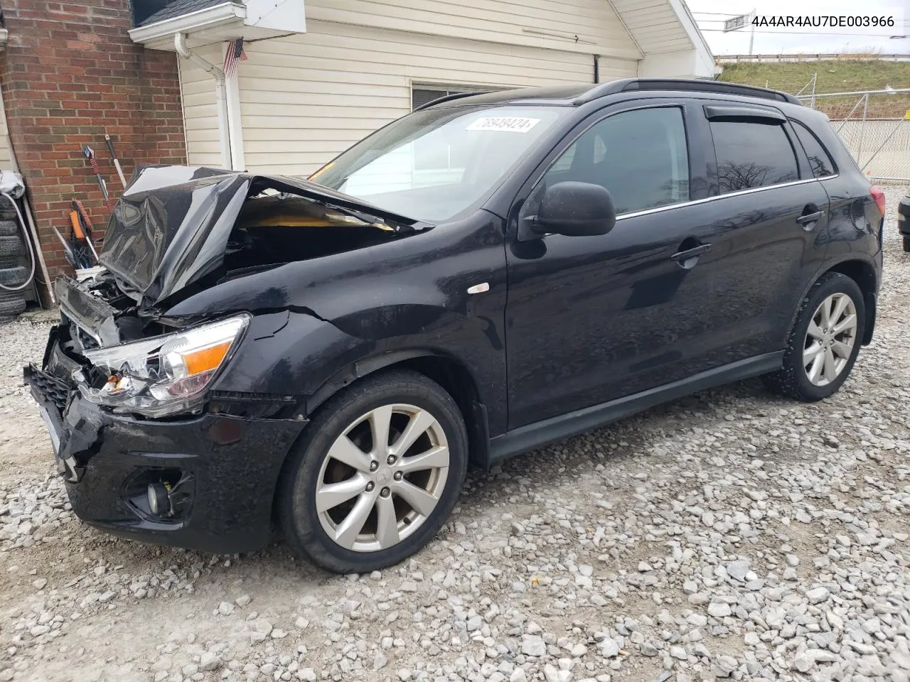 2013 Mitsubishi Outlander Sport Se VIN: 4A4AR4AU7DE003966 Lot: 78949424