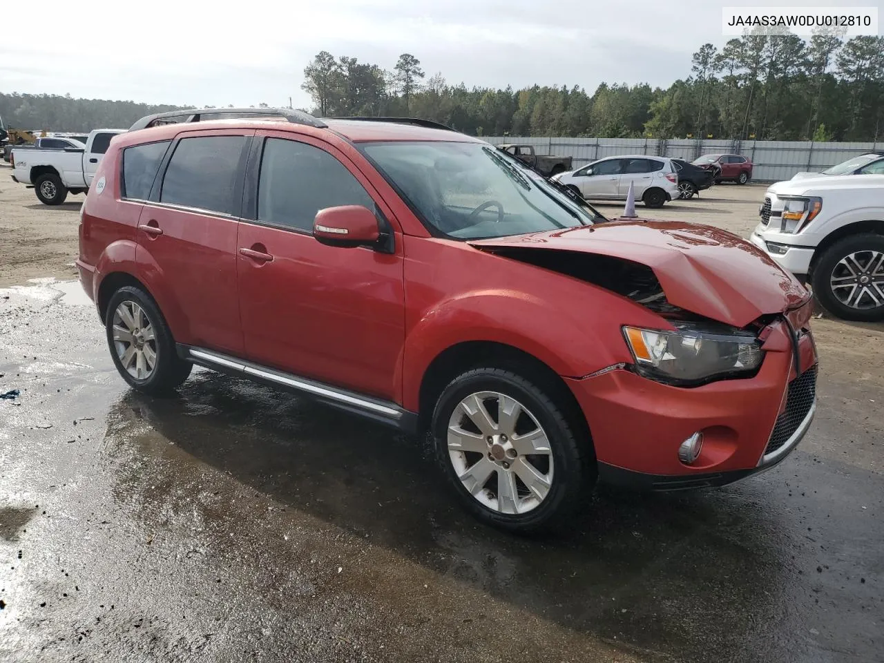 2013 Mitsubishi Outlander Se VIN: JA4AS3AW0DU012810 Lot: 79143164