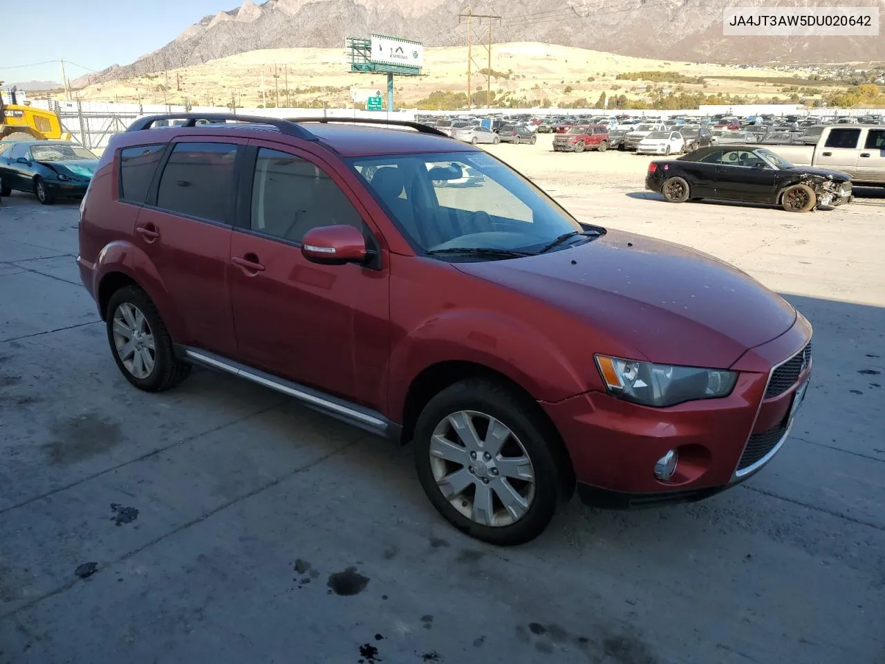 2013 Mitsubishi Outlander Se VIN: JA4JT3AW5DU020642 Lot: 80166004