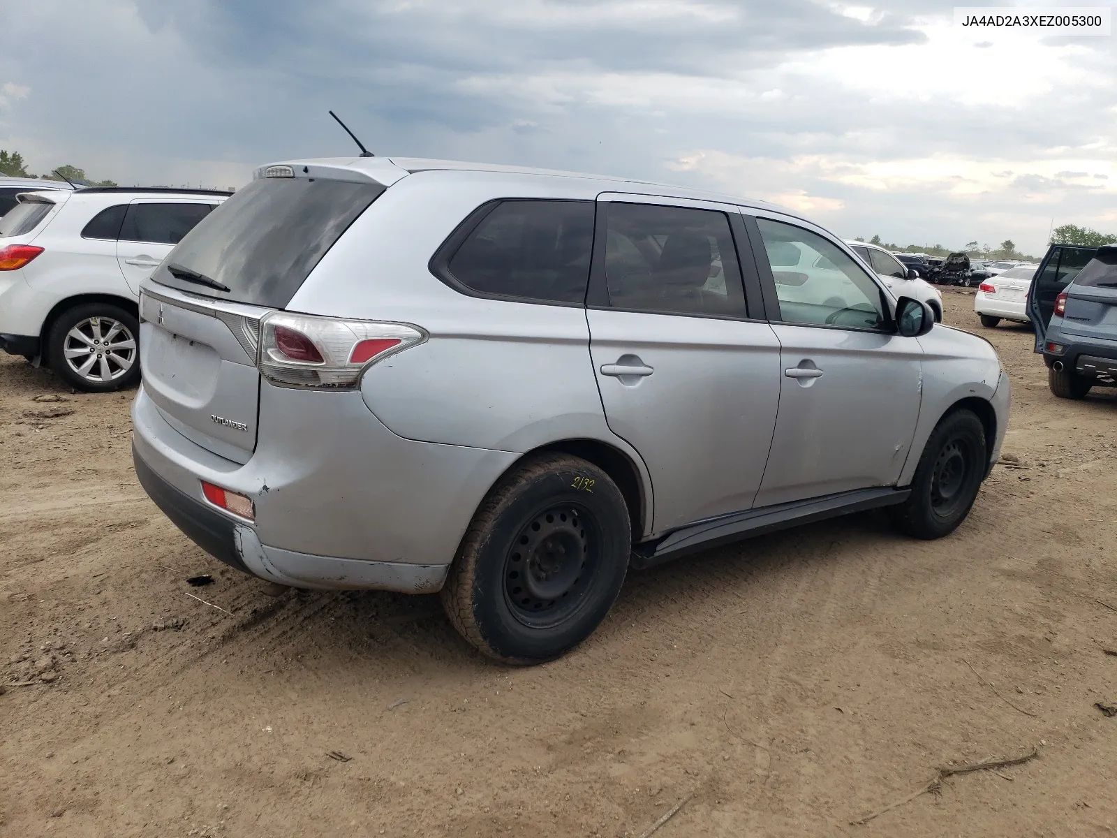 2014 Mitsubishi Outlander Es VIN: JA4AD2A3XEZ005300 Lot: 54361354