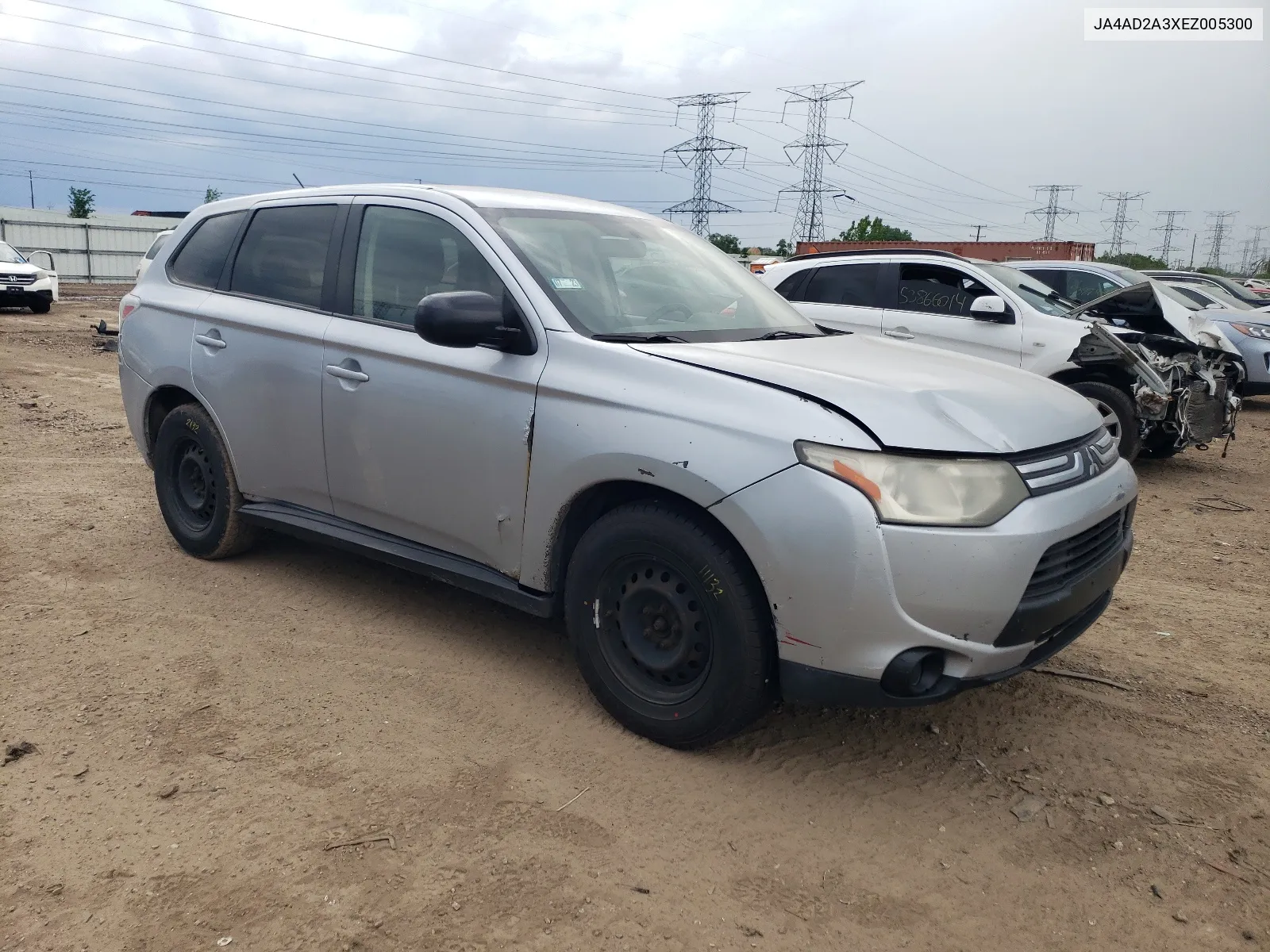 2014 Mitsubishi Outlander Es VIN: JA4AD2A3XEZ005300 Lot: 54361354