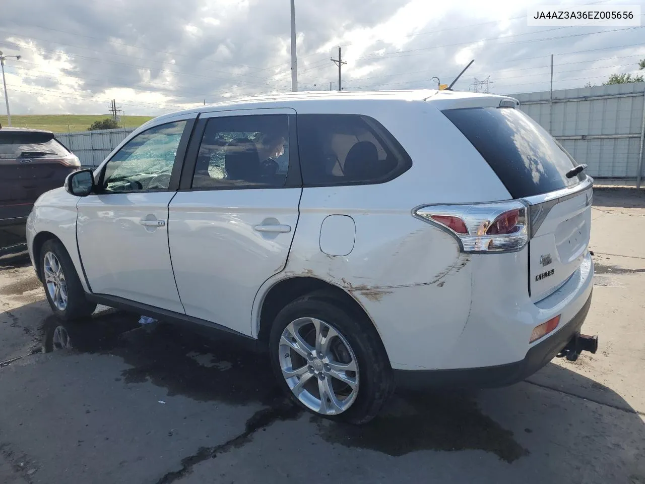 2014 Mitsubishi Outlander Se VIN: JA4AZ3A36EZ005656 Lot: 59924484