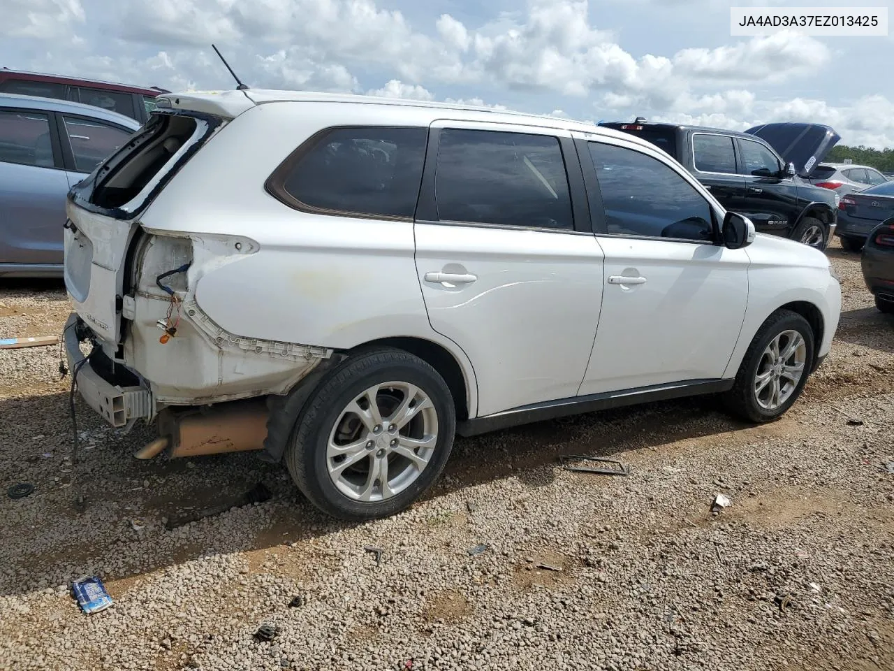 2014 Mitsubishi Outlander Se VIN: JA4AD3A37EZ013425 Lot: 60734594