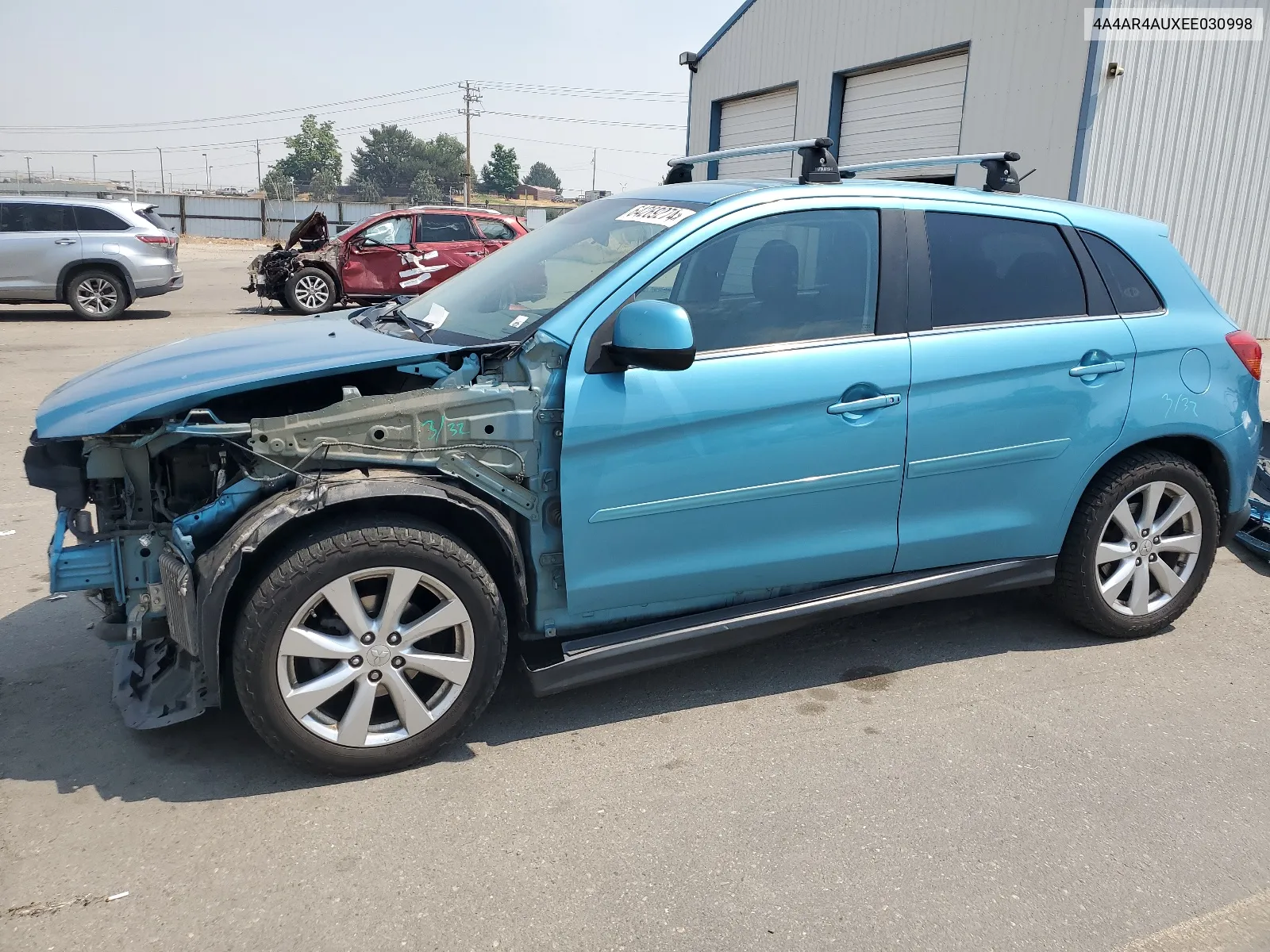 2014 Mitsubishi Outlander Sport Se VIN: 4A4AR4AUXEE030998 Lot: 64269274