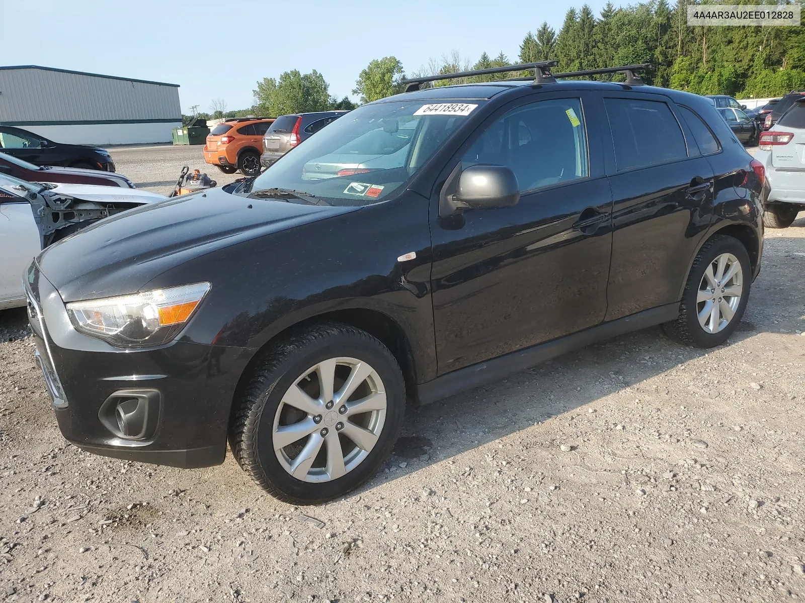 2014 Mitsubishi Outlander Sport Es VIN: 4A4AR3AU2EE012828 Lot: 64418934