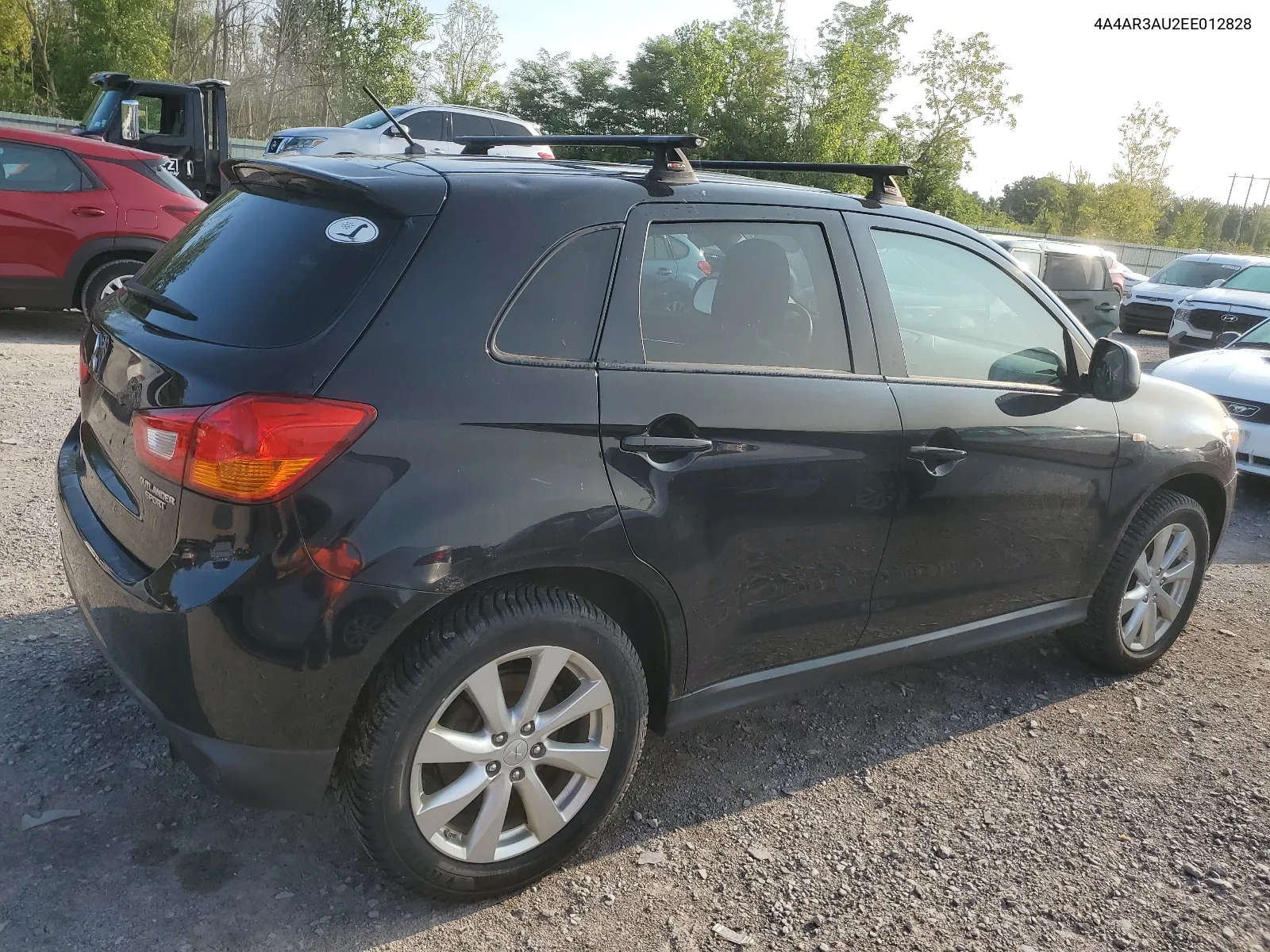 2014 Mitsubishi Outlander Sport Es VIN: 4A4AR3AU2EE012828 Lot: 64418934