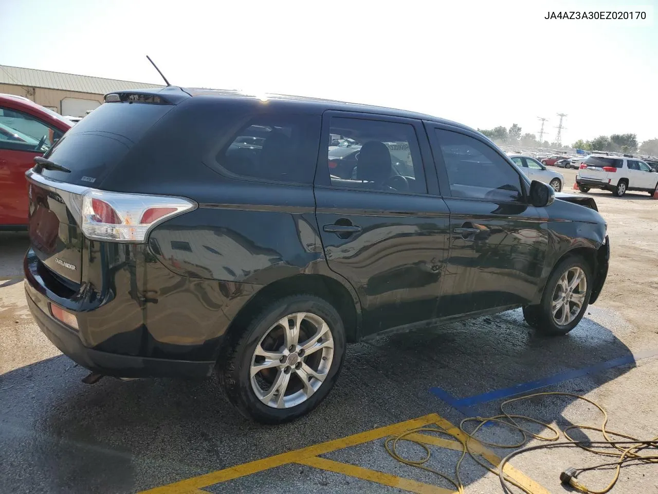 2014 Mitsubishi Outlander Se VIN: JA4AZ3A30EZ020170 Lot: 64680533