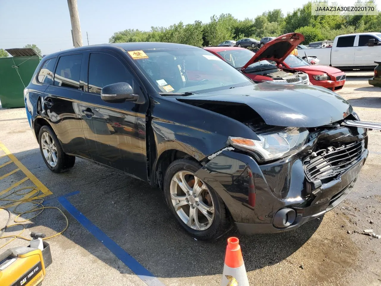 JA4AZ3A30EZ020170 2014 Mitsubishi Outlander Se