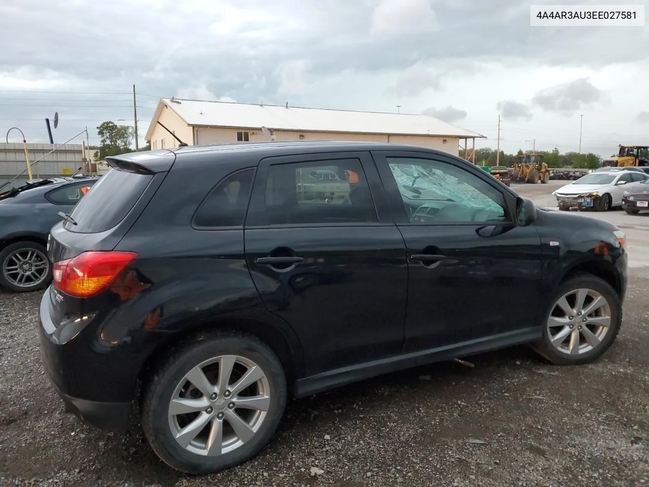 2014 Mitsubishi Outlander Sport Es VIN: 4A4AR3AU3EE027581 Lot: 65056884