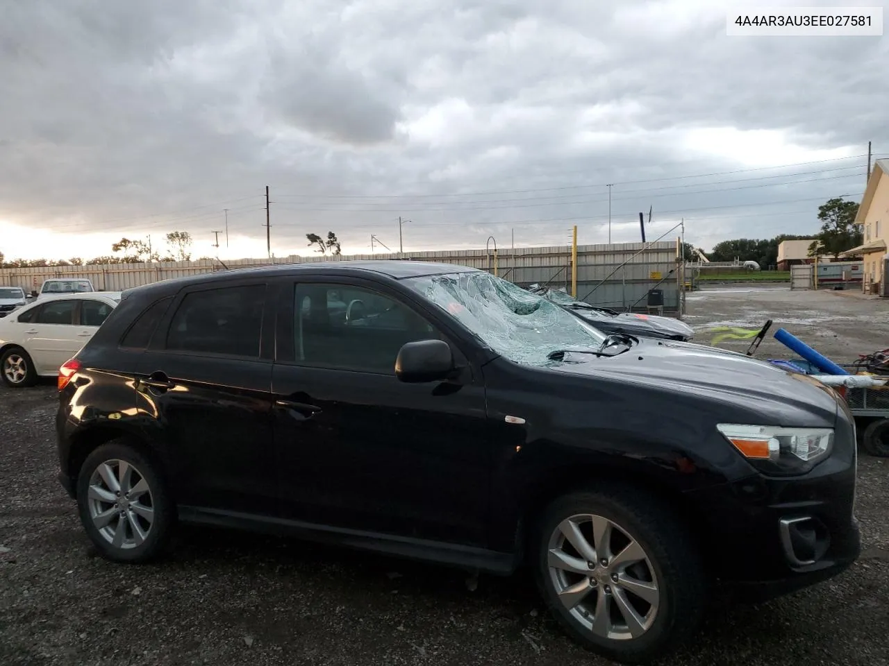 2014 Mitsubishi Outlander Sport Es VIN: 4A4AR3AU3EE027581 Lot: 65056884