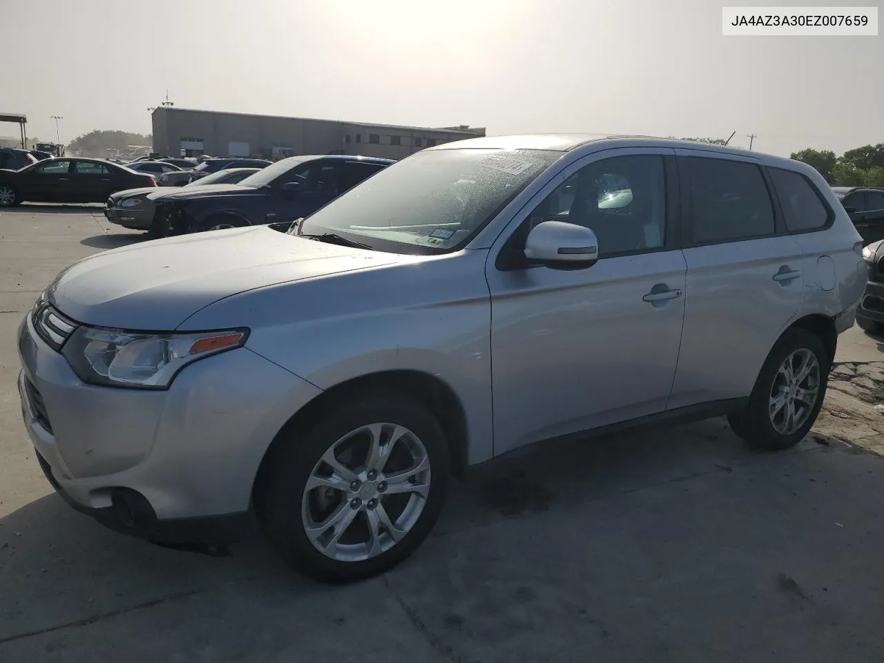 2014 Mitsubishi Outlander Se VIN: JA4AZ3A30EZ007659 Lot: 65640274