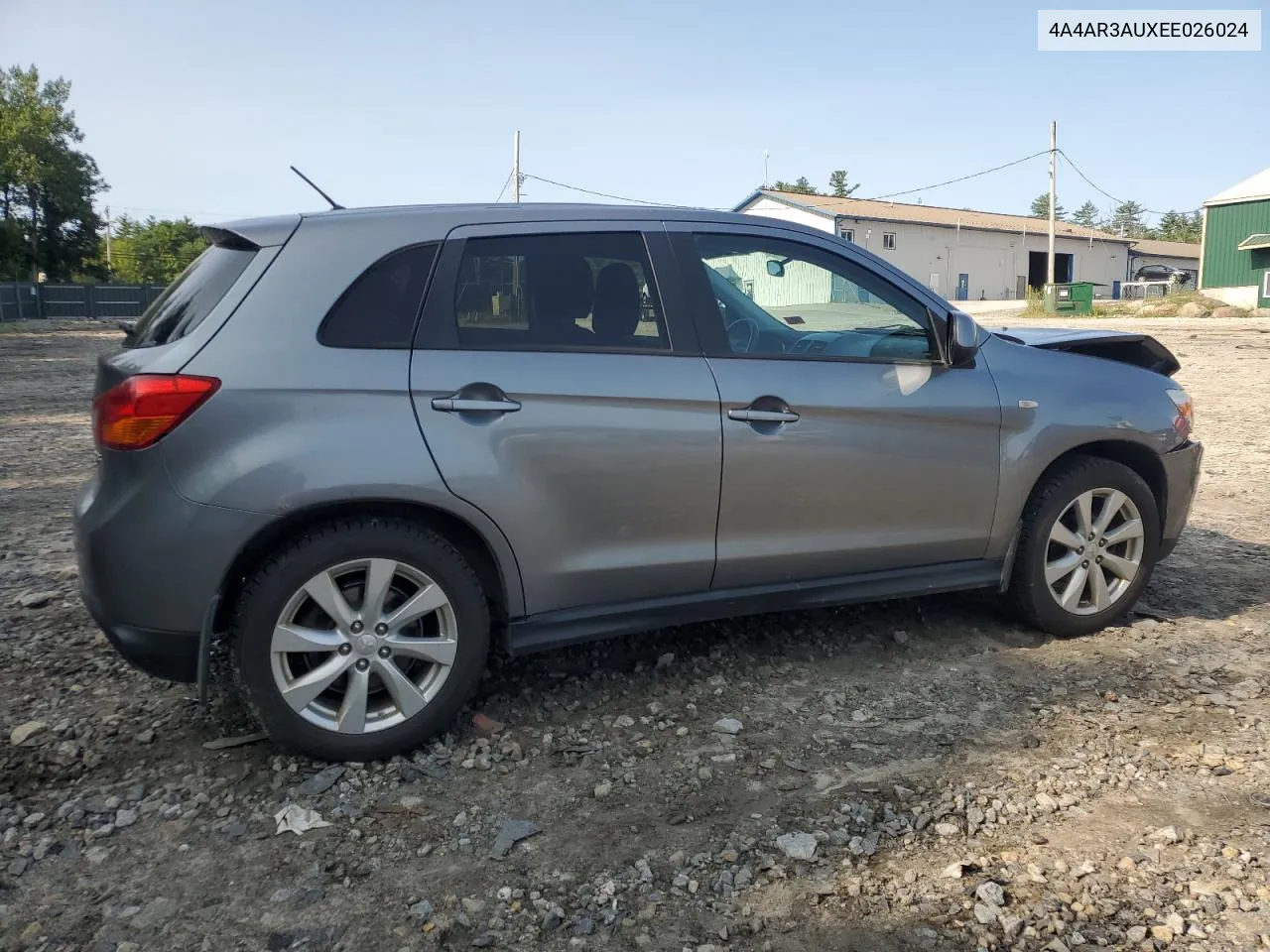 2014 Mitsubishi Outlander Sport Es VIN: 4A4AR3AUXEE026024 Lot: 66695104