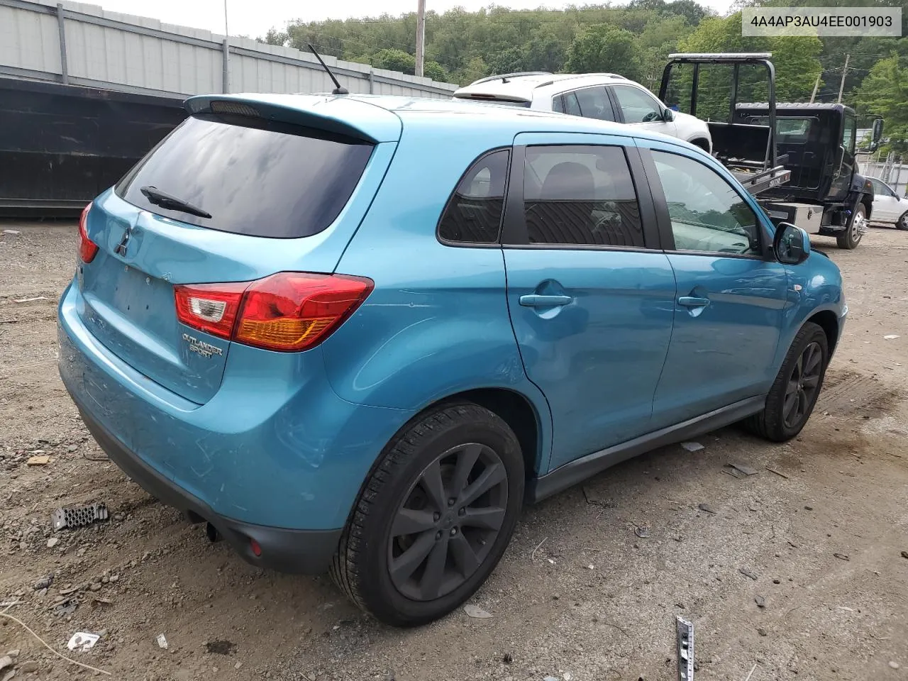 2014 Mitsubishi Outlander Sport Es VIN: 4A4AP3AU4EE001903 Lot: 67060214