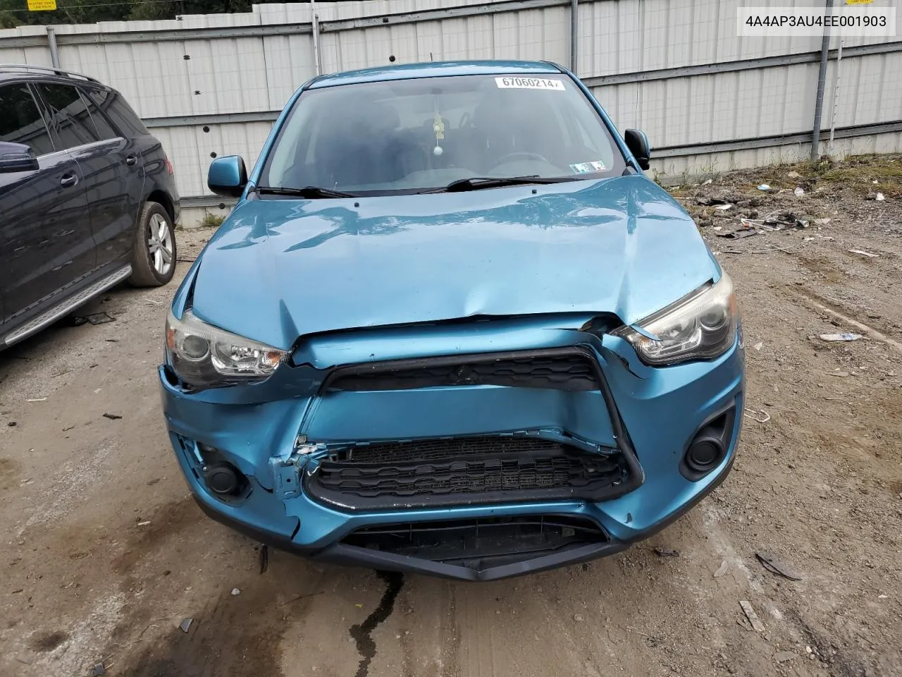 4A4AP3AU4EE001903 2014 Mitsubishi Outlander Sport Es