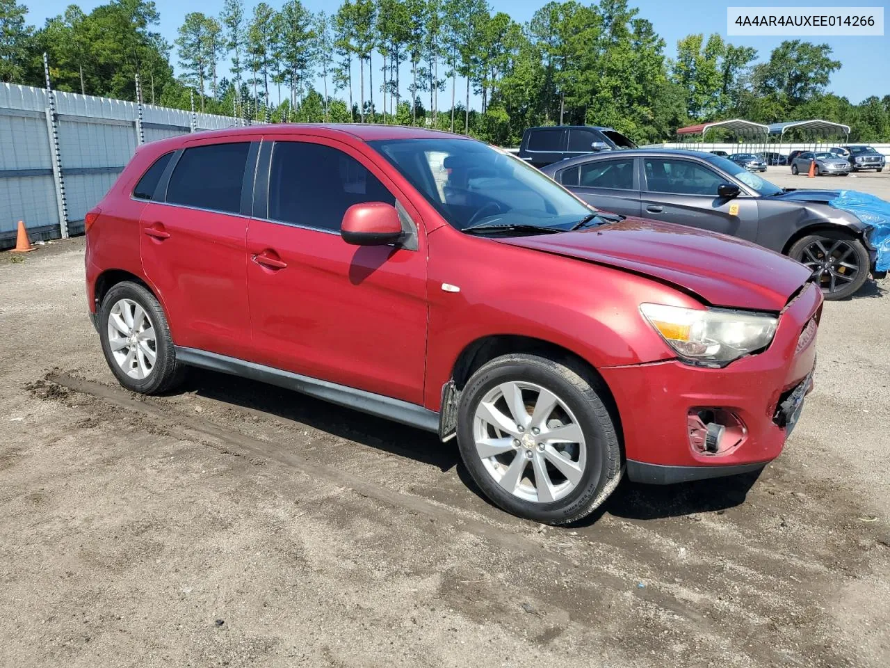 2014 Mitsubishi Outlander Sport Se VIN: 4A4AR4AUXEE014266 Lot: 67702504