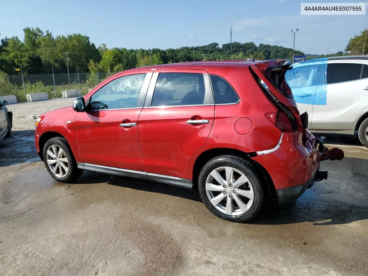 2014 Mitsubishi Outlander Sport Se VIN: 4A4AR4AU4EE007555 Lot: 67890234