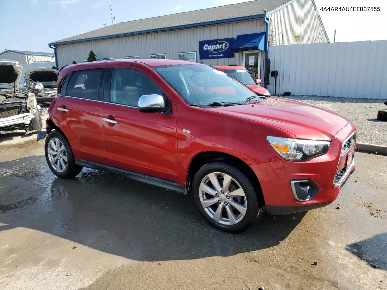 2014 Mitsubishi Outlander Sport Se VIN: 4A4AR4AU4EE007555 Lot: 67890234