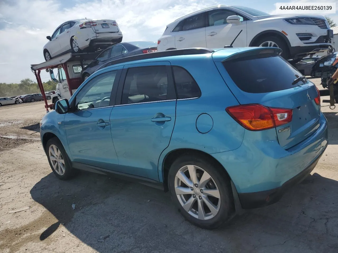 4A4AR4AU8EE260139 2014 Mitsubishi Outlander Sport Se