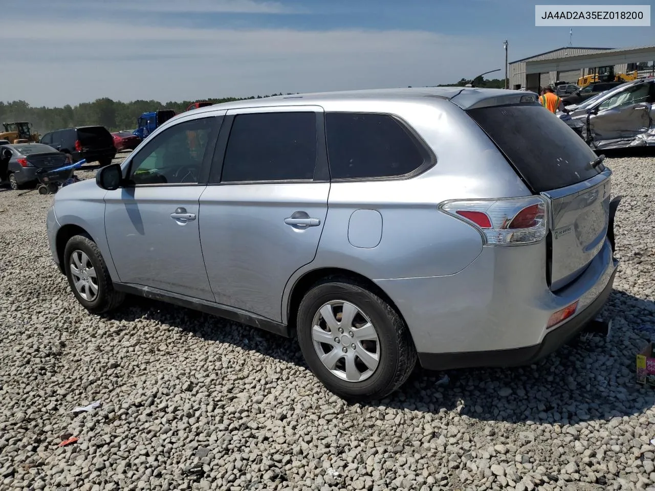 2014 Mitsubishi Outlander Es VIN: JA4AD2A35EZ018200 Lot: 68657404