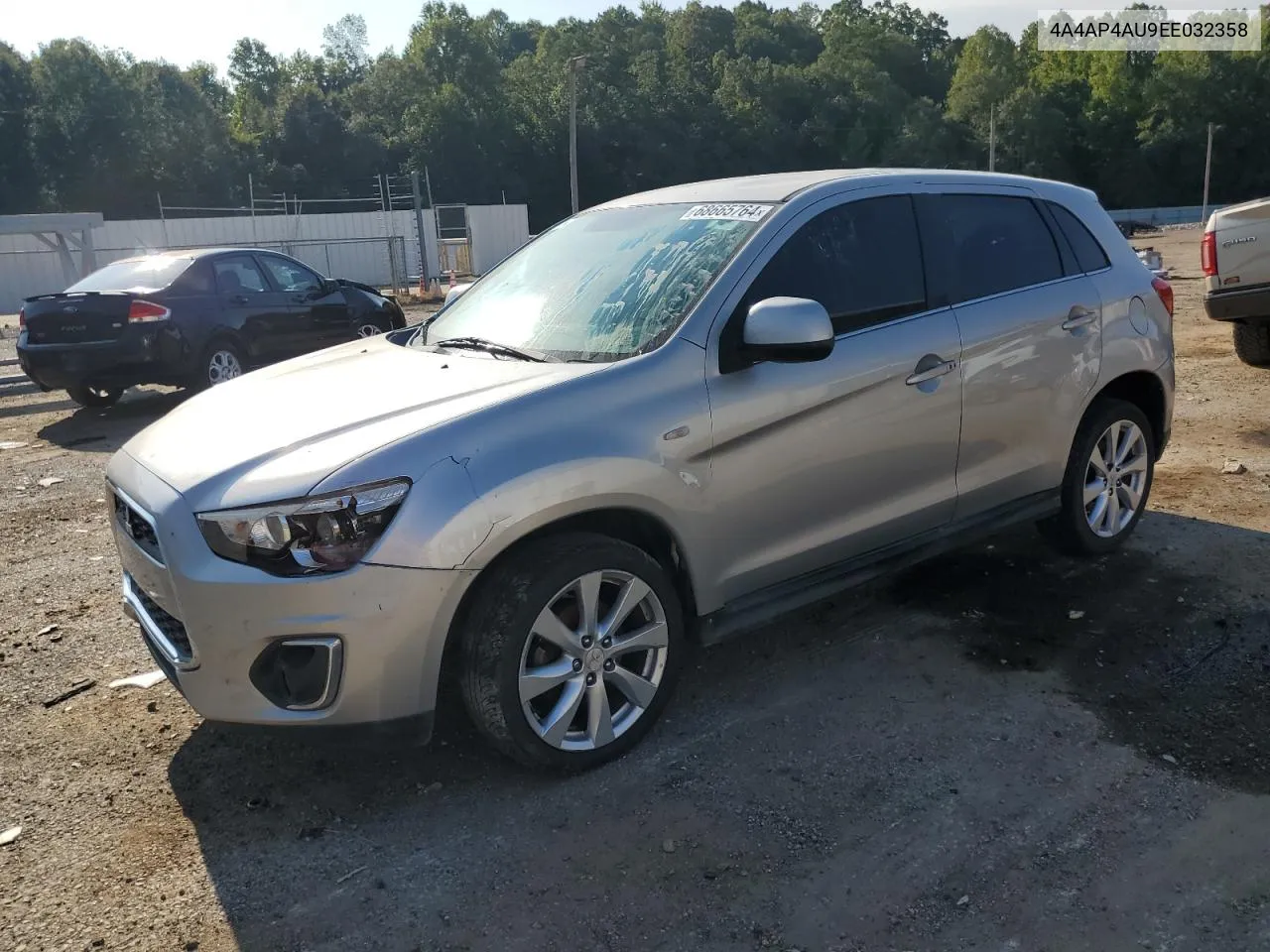 2014 Mitsubishi Outlander Sport Se VIN: 4A4AP4AU9EE032358 Lot: 68665764