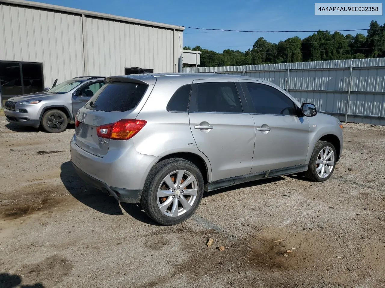 2014 Mitsubishi Outlander Sport Se VIN: 4A4AP4AU9EE032358 Lot: 68665764