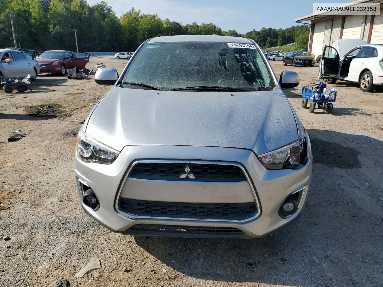 2014 Mitsubishi Outlander Sport Se VIN: 4A4AP4AU9EE032358 Lot: 68665764