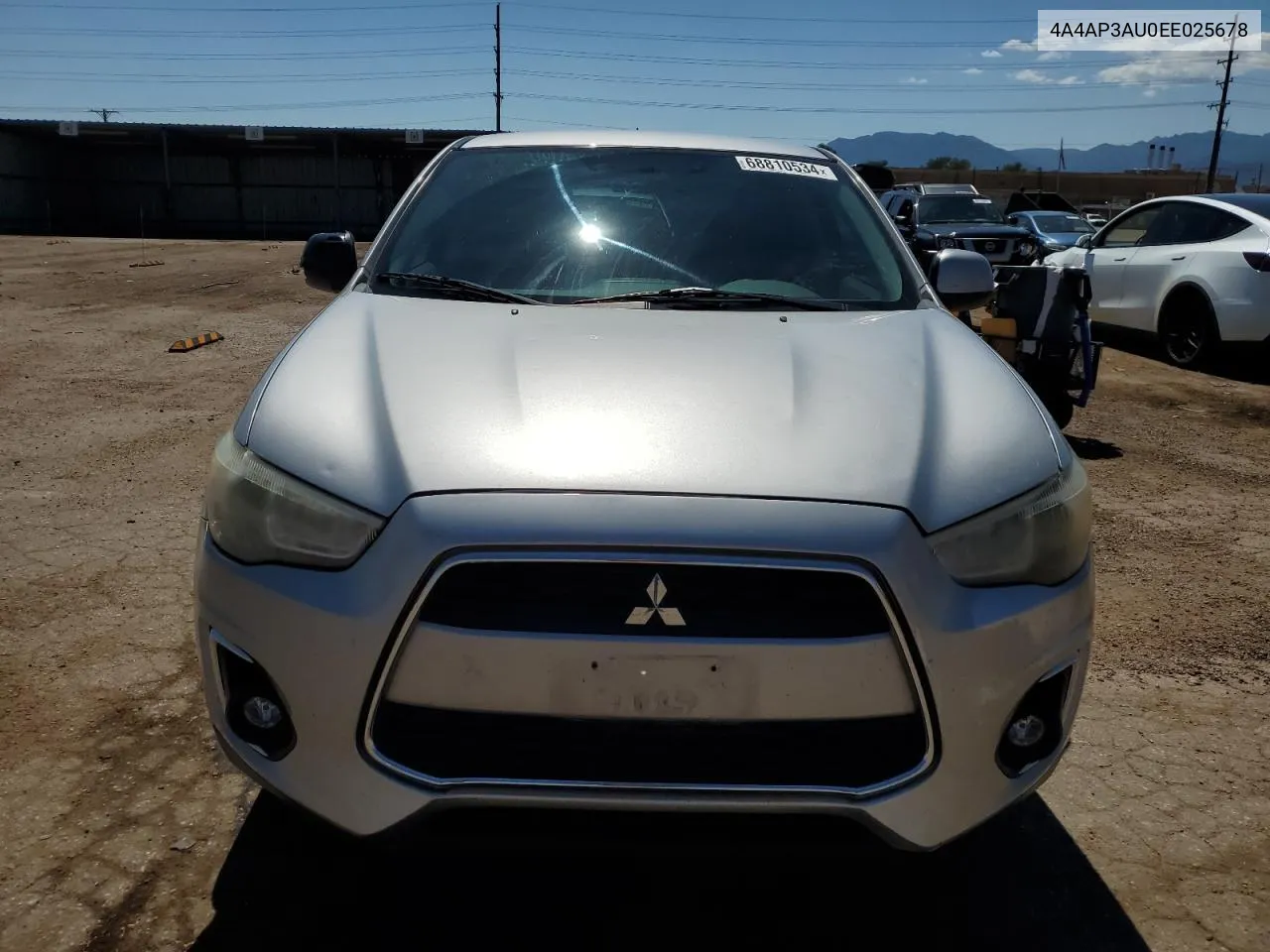 4A4AP3AU0EE025678 2014 Mitsubishi Outlander Sport Es