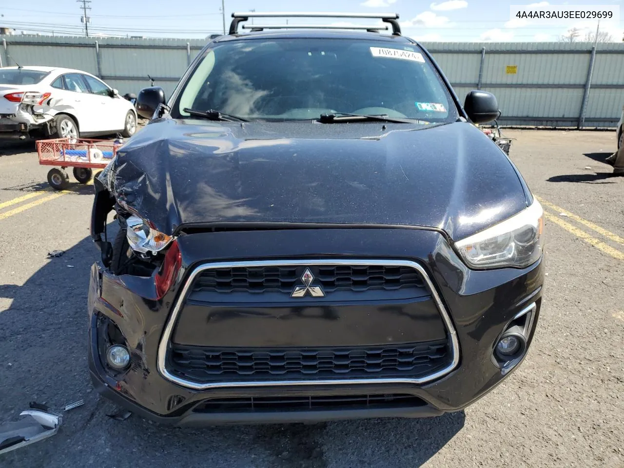 2014 Mitsubishi Outlander Sport Es VIN: 4A4AR3AU3EE029699 Lot: 70875424