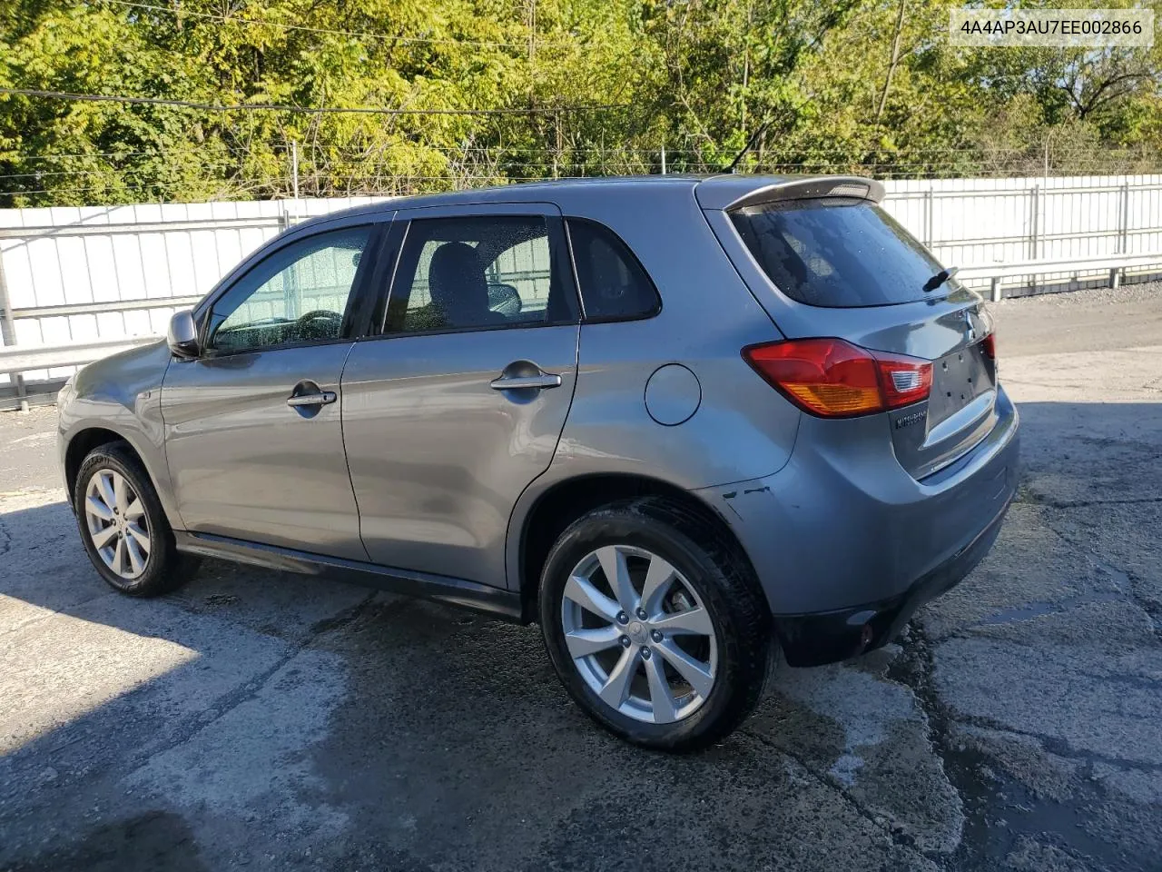 2014 Mitsubishi Outlander Sport Es VIN: 4A4AP3AU7EE002866 Lot: 71019114