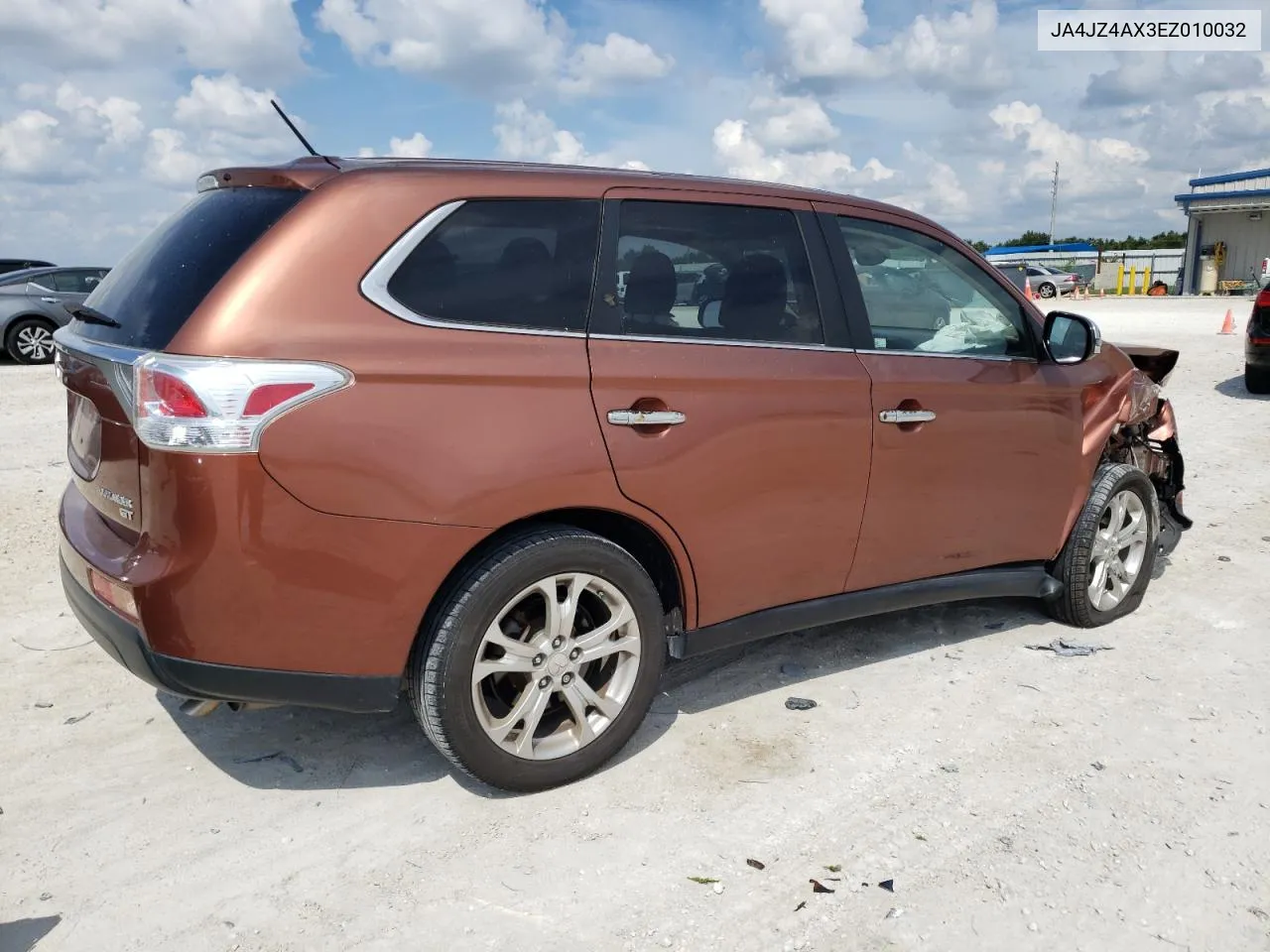 2014 Mitsubishi Outlander Gt VIN: JA4JZ4AX3EZ010032 Lot: 71393994